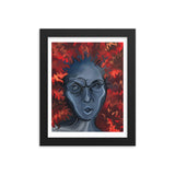 Electric Pulse Framed Poster