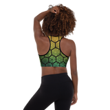 Honey Comb Padded Sports Bra