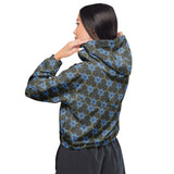 Honey Comb Night Women’s cropped windbreaker