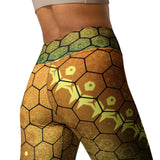 Honey Comb Yoga Leggings