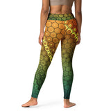 Honey Comb Yoga Leggings