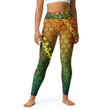 Honey Comb Yoga Leggings