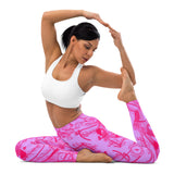 Pink Ninja Yoga Leggings