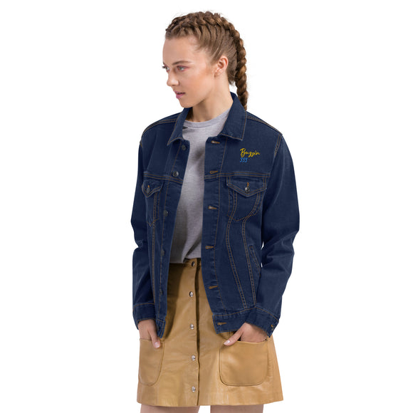 Everything I touch Turns Gold Unisex denim jacket