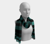 Vertical Ocean Stripes Scarf