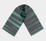 Vertical Ocean Stripes Scarf