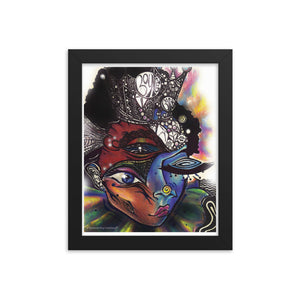 Cosmic Beauty Framed poster