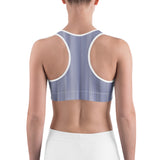 Vertical Sky Fade Sports Bra