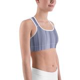 Vertical Sky Fade Sports Bra