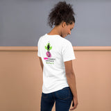 Natural Beauty T-Shirt with Life Happens Logo on Back