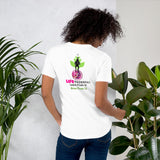 Electric Fluidity T-Shirt with Life Happens Logo on Back